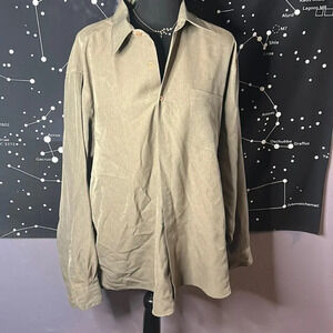 Tan Harve Benard Button Down